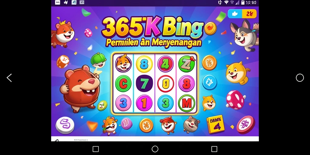 Screenshot gameplay <strong>365ZK</strong> menampilkan keseruan permainan Bingo yang interaktif.