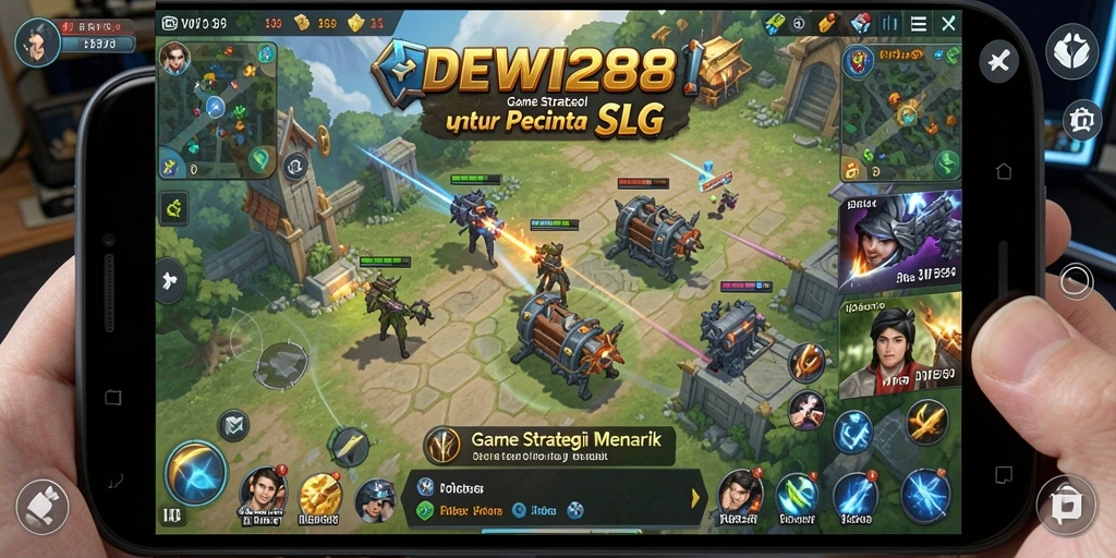 Tampilan gameplay DEWI288 yang menarik dalam genre SLG.
