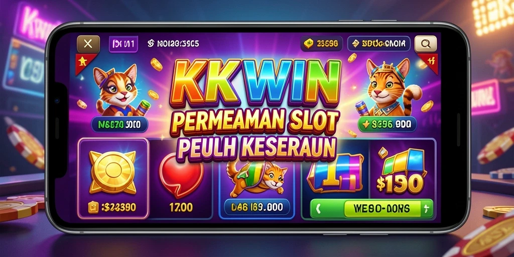 Menampilkan gameplay Slot yang seru dan menarik.