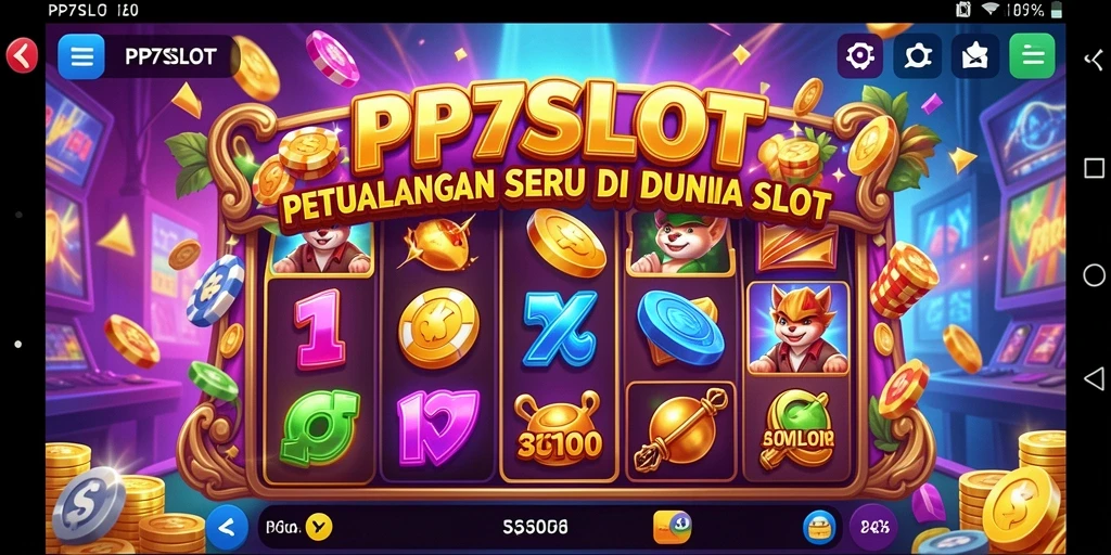 Screenshot menampilkan aksi seru gameplay PP7SLOT dengan elemen petualangan yang menonjol.