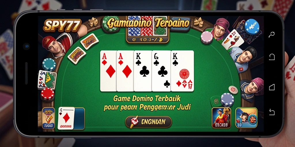 Tampilan gameplay SPY77 yang menarik dengan berbagai pilihan mode permainan Domino.