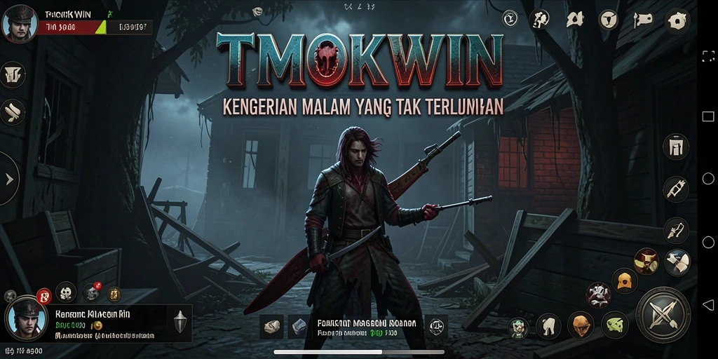 Gameplay TMOKWIN yang menegangkan di dunia kegelapan.