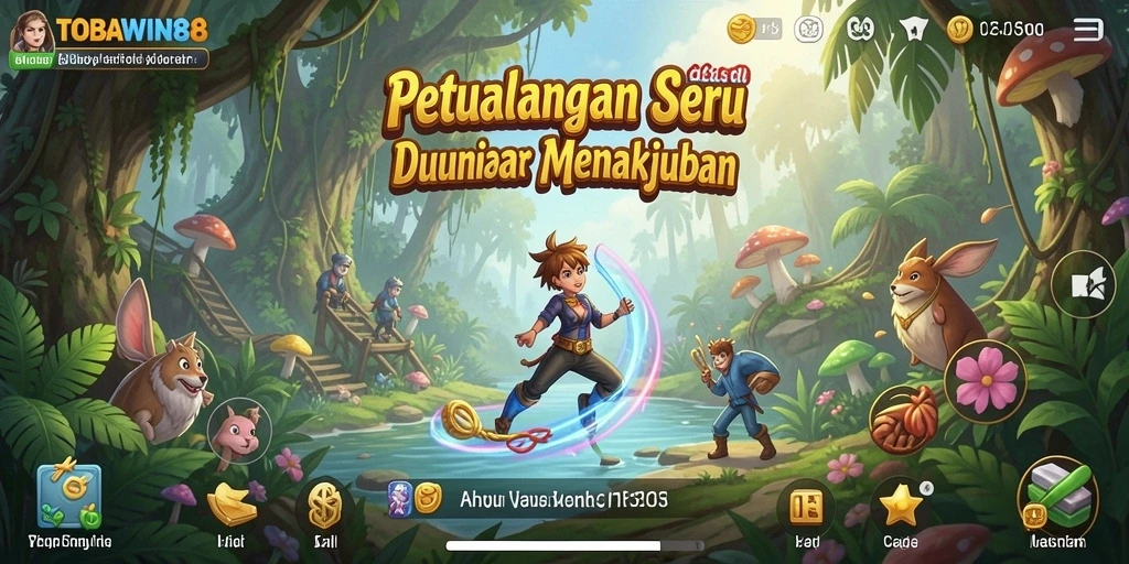 Menampilkan gameplay menarik dalam petualangan yang mendebarkan.