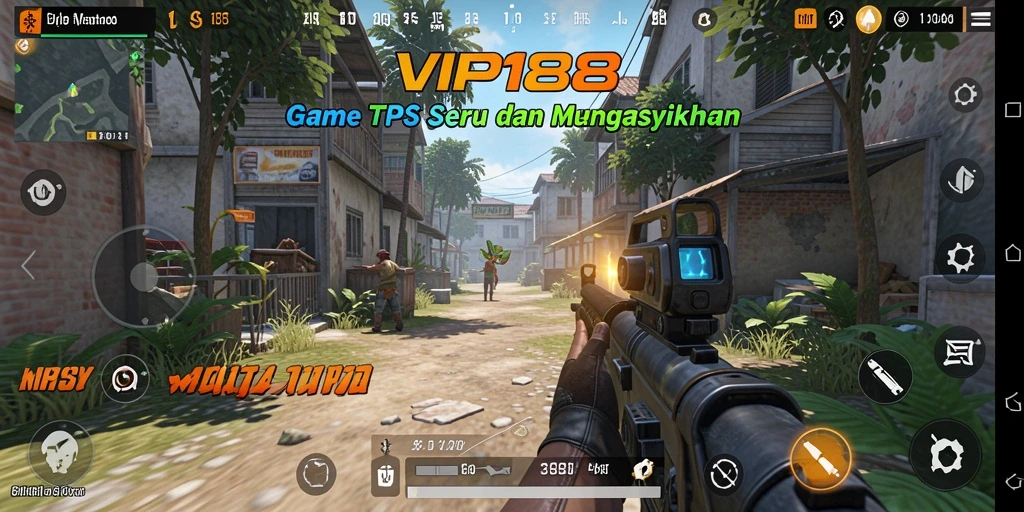 Gameplay seru dari VIP188 dalam pertempuran TPS.